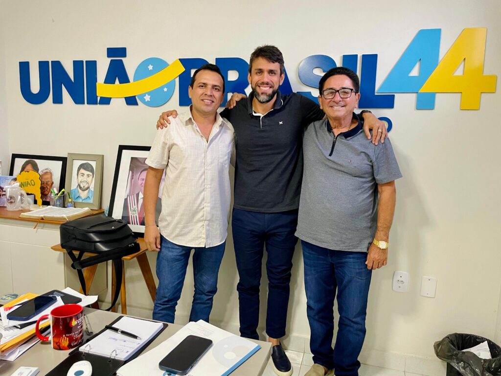 Hemetério Weba e prefeito Ary Menezes reúnem com federal Pedro Lucas